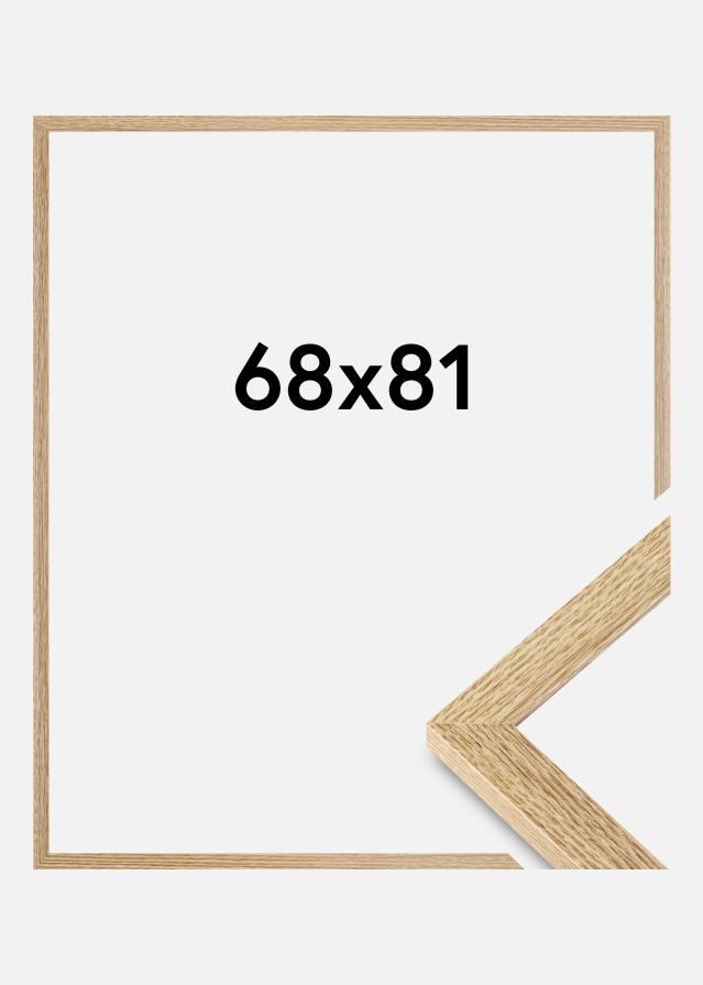 Jämtlands Ramfabrik Kader Selection Acrylglas Eikenhout 68x81 cm