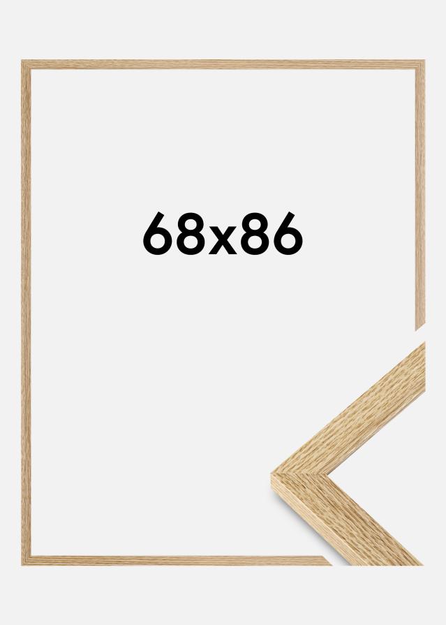 Jämtlands Ramfabrik Kader Selection Acrylglas Eikenhout 68x86 cm