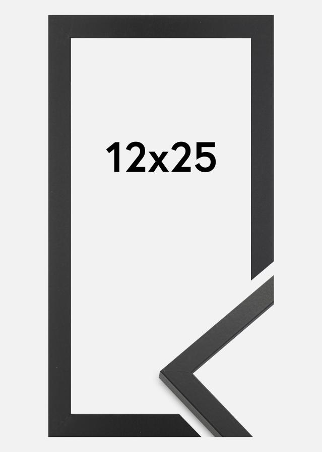Jämtlands Ramfabrik Kader Trendy Acrylglas Zwart 12x25 cm