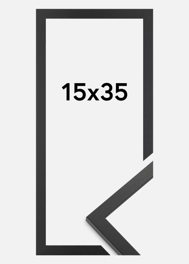 Jämtlands Ramfabrik Kader Trendy Acrylglas Zwart 15x35 cm