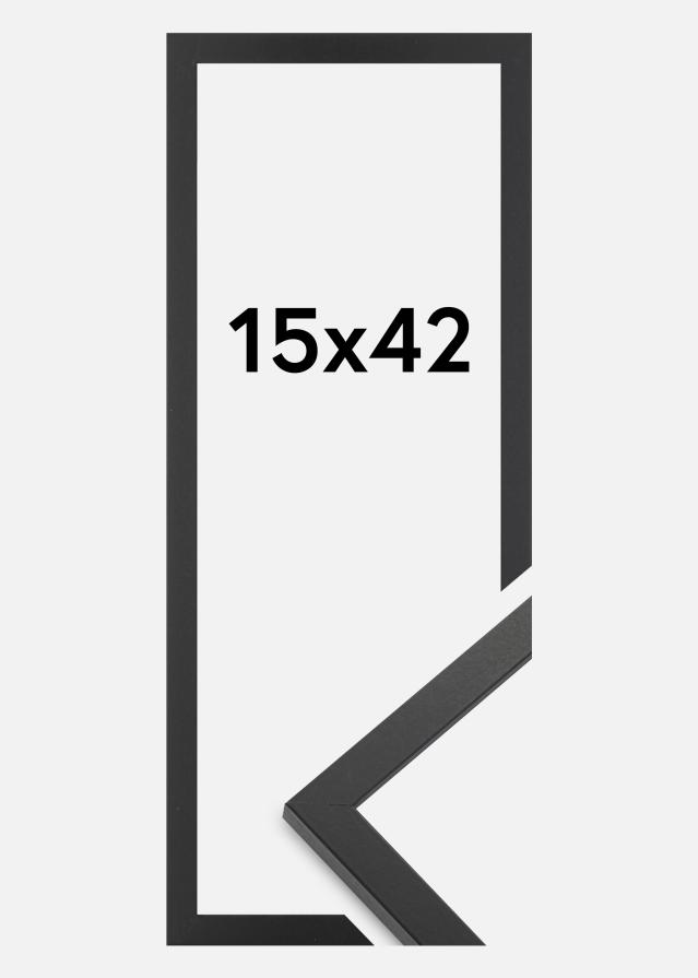 Jämtlands Ramfabrik Kader Trendy Acrylglas Zwart 15x42 cm