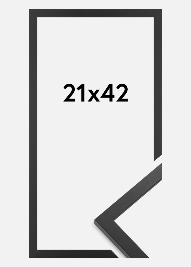 Jämtlands Ramfabrik Kader Trendy Acrylglas Zwart 21x42 cm