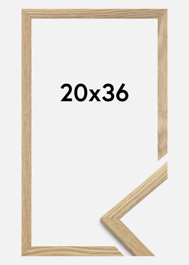 Jämtlands Ramfabrik Kader Trendy Acrylglas Eikenhout 20x36 cm