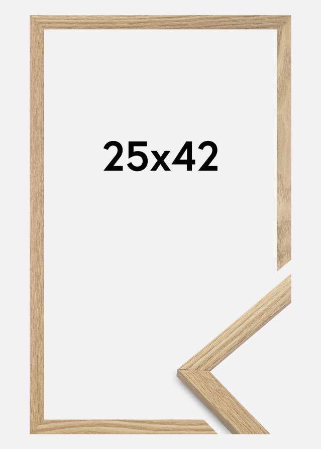 Jämtlands Ramfabrik Kader Trendy Acrylglas Eikenhout 25x42 cm