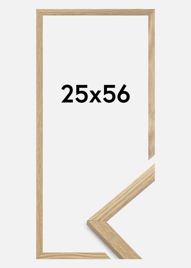 Jämtlands Ramfabrik Kader Trendy Acrylglas Eikenhout 25x56 cm