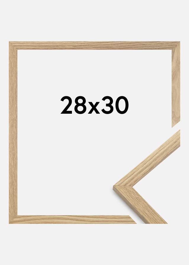 Jämtlands Ramfabrik Kader Trendy Acrylglas Eikenhout 28x30 cm