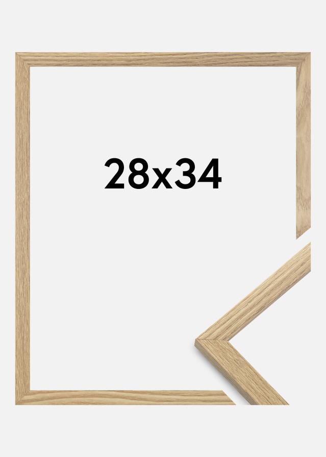 BGA Kader Trendy Acrylglas Eikenhout 28x34 cm