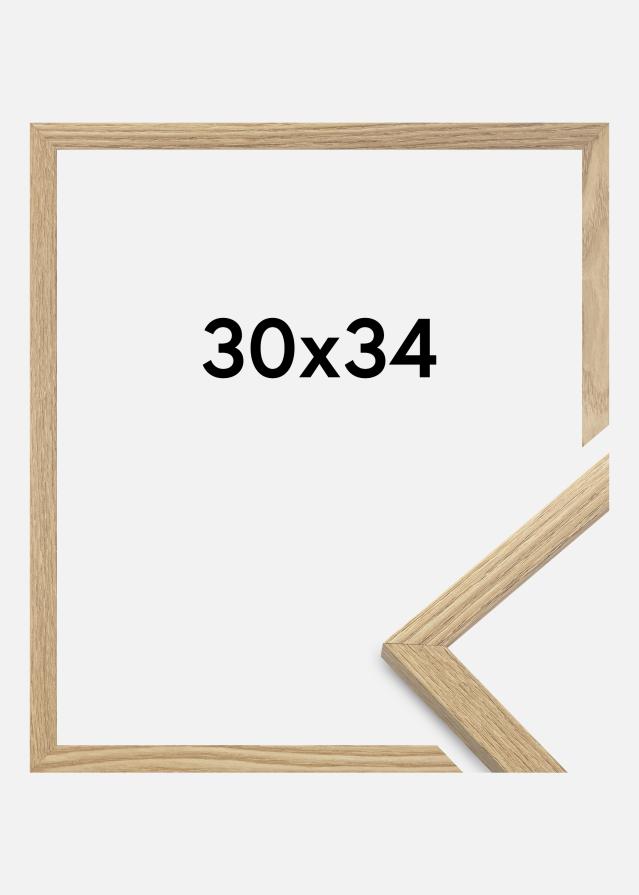 Jämtlands Ramfabrik Kader Trendy Acrylglas Eikenhout 30x34 cm