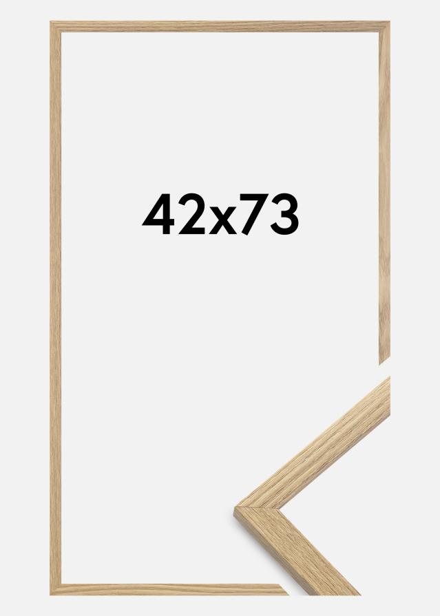 Jämtlands Ramfabrik Kader Trendy Acrylglas Eikenhout 42x73 cm