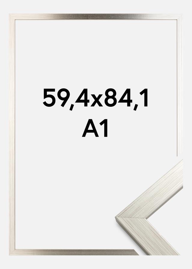 Galleri 1 Kader Silver Wood Acrylglas 59,4x84,1 cm (A1)