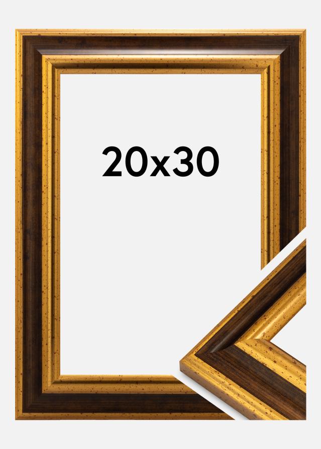 Jämtlands Ramfabrik Kader Aberystwyth Acrylglas Goud 20x30 cm