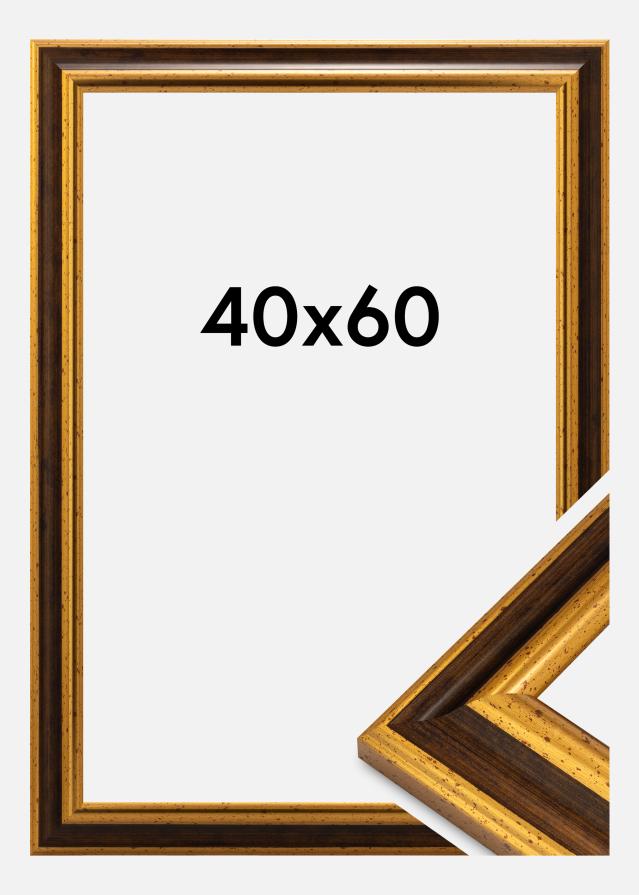 Jämtlands Ramfabrik Kader Aberystwyth Acrylglas Goud 40x60 cm