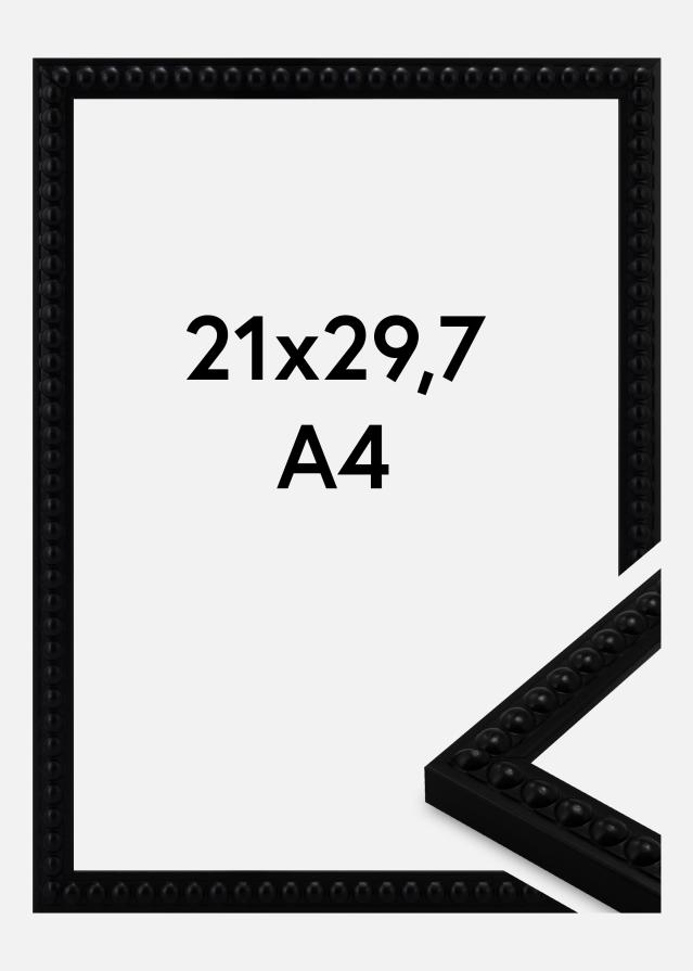 Jämtlands Ramfabrik Kader Perla Acrylglas Zwart 21x29,7 cm (A4)