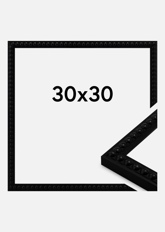 Jämtlands Ramfabrik Kader Perla Acrylglas Zwart 30x30 cm