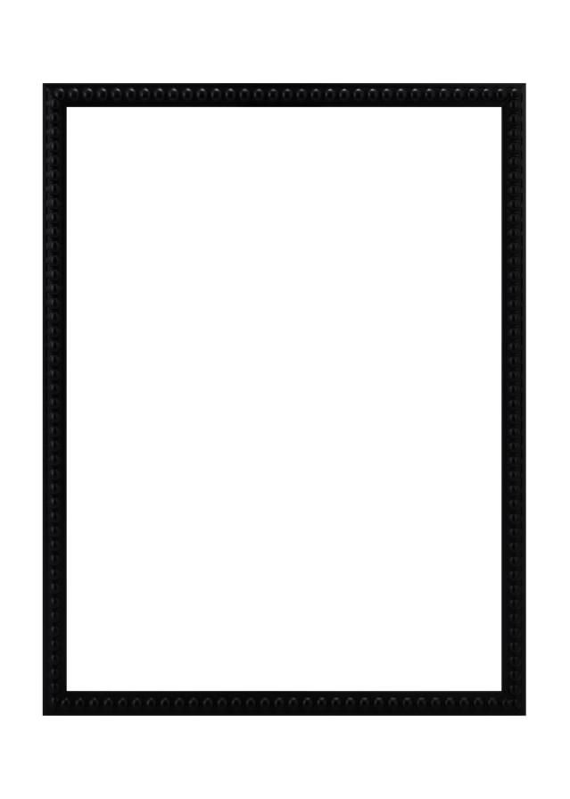 Jämtlands Ramfabrik Kader Perla Acrylglas Black 40x50 cm