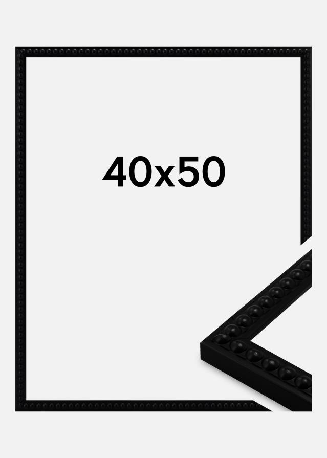 Jämtlands Ramfabrik Kader Perla Acrylglas Zwart 40x50 cm