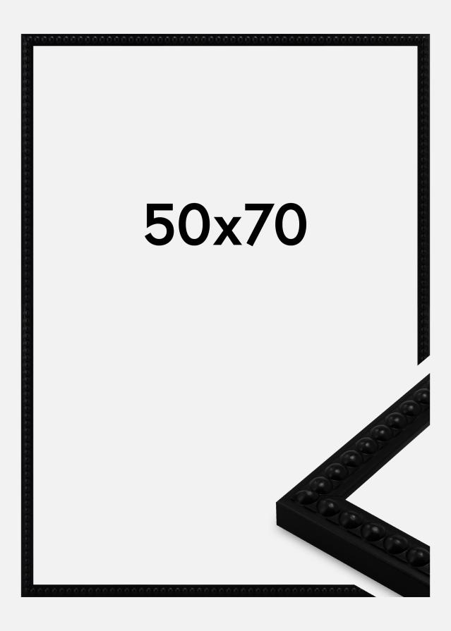 Jämtlands Ramfabrik Kader Perla Acrylglas Zwart 50x70 cm