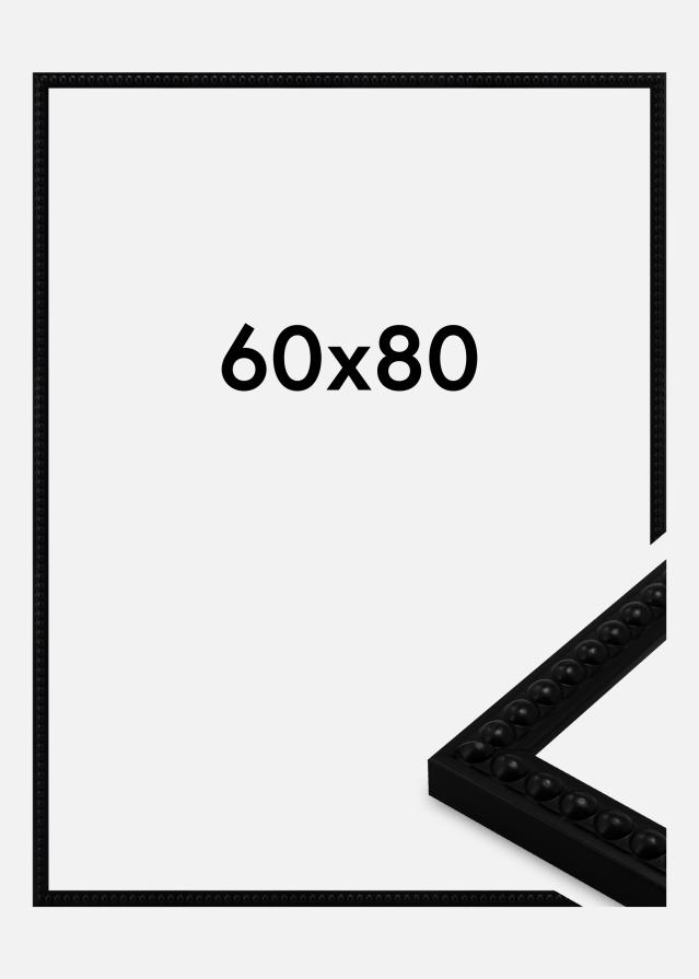 Jämtlands Ramfabrik Kader Perla Acrylglas Zwart 60x80 cm