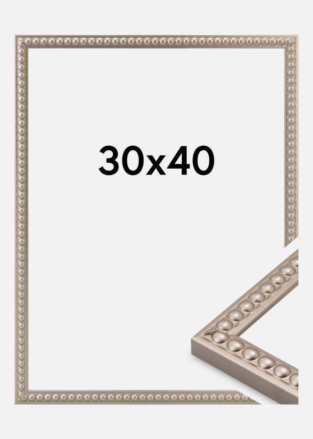 Jämtlands Ramfabrik Kader Perla Acrylglas Champagne 30x40 cm