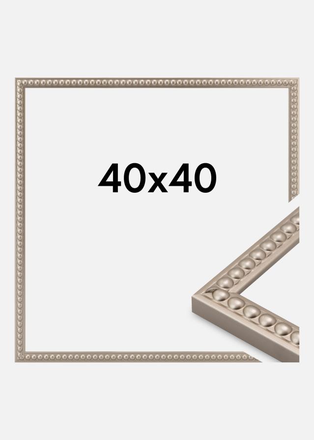 Jämtlands Ramfabrik Kader Perla Acrylglas Champagne 40x40 cm