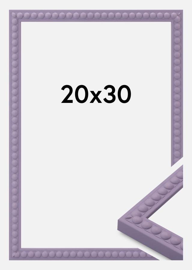 Jämtlands Ramfabrik Kader Perla Acrylglas Paars 20x30 cm