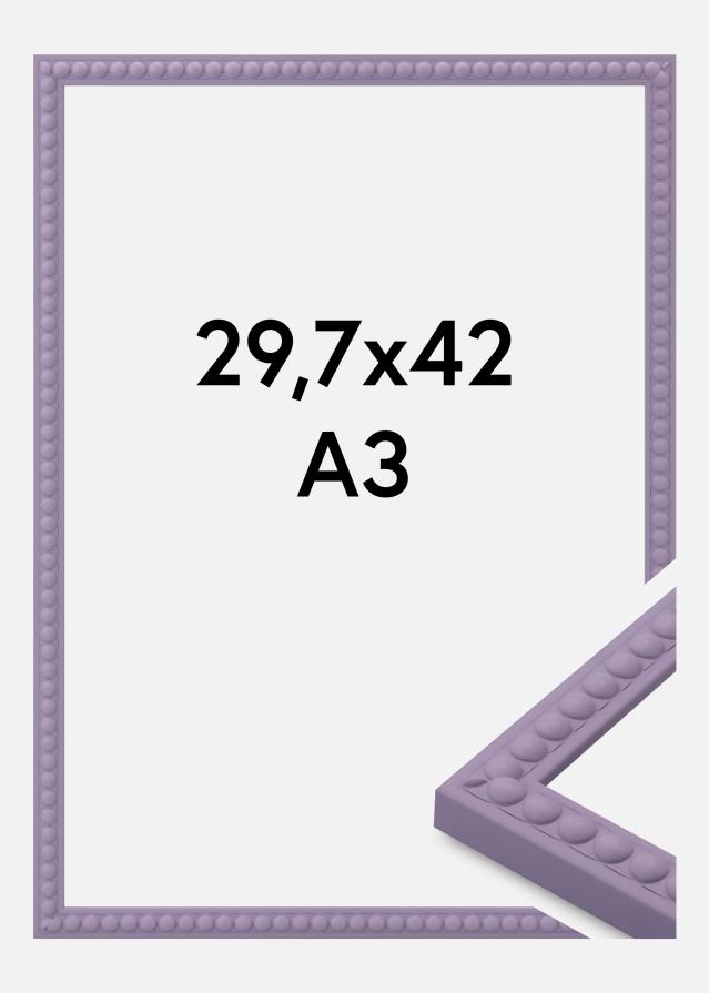 Jämtlands Ramfabrik Kader Perla Acrylglas Paars 29,7x42 cm (A3)