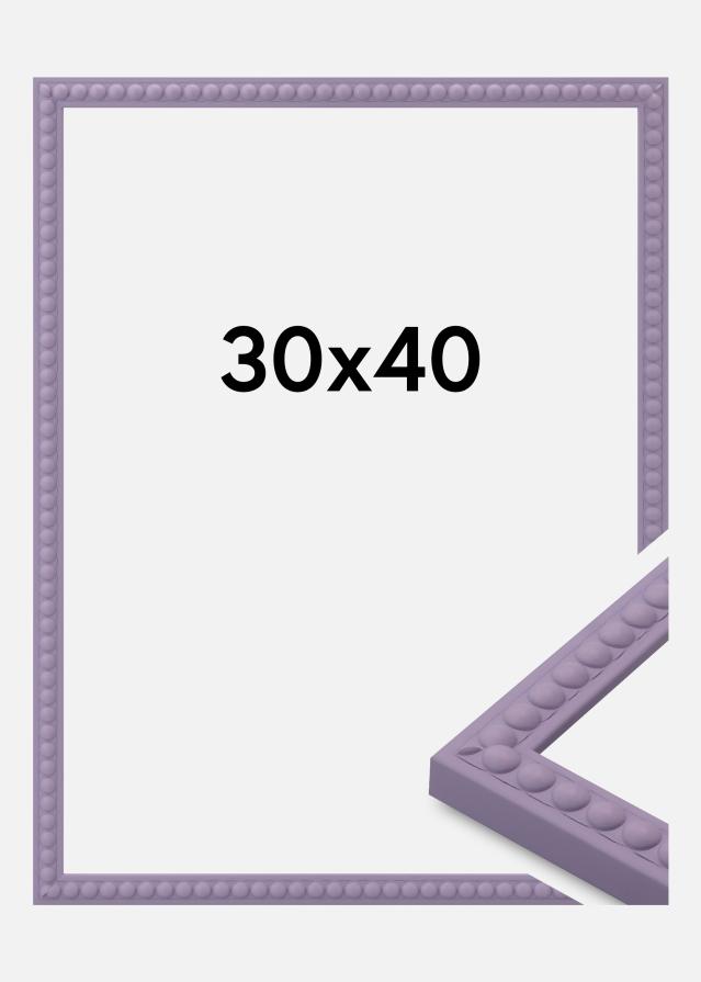 Jämtlands Ramfabrik Kader Perla Acrylglas Paars 30x40 cm