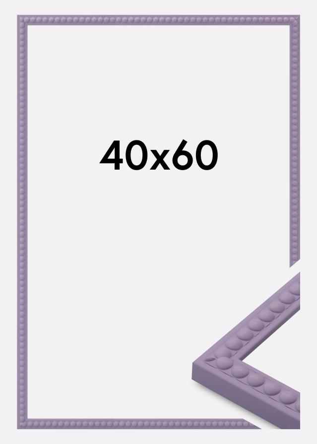 Jämtlands Ramfabrik Kader Perla Acrylglas Paars 40x60 cm