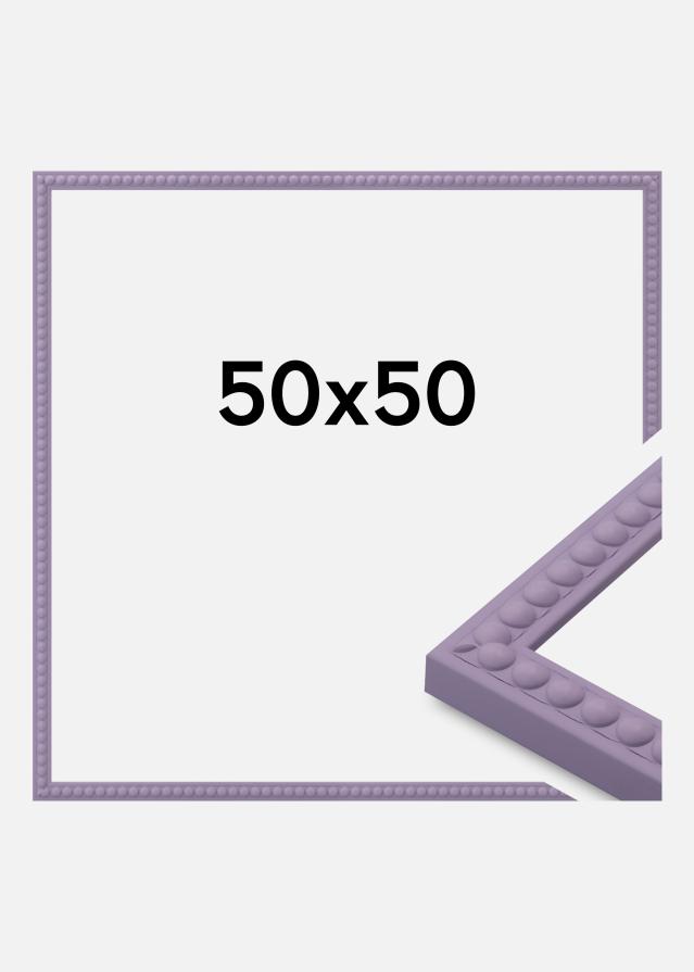 Jämtlands Ramfabrik Kader Perla Acrylglas Paars 50x50 cm