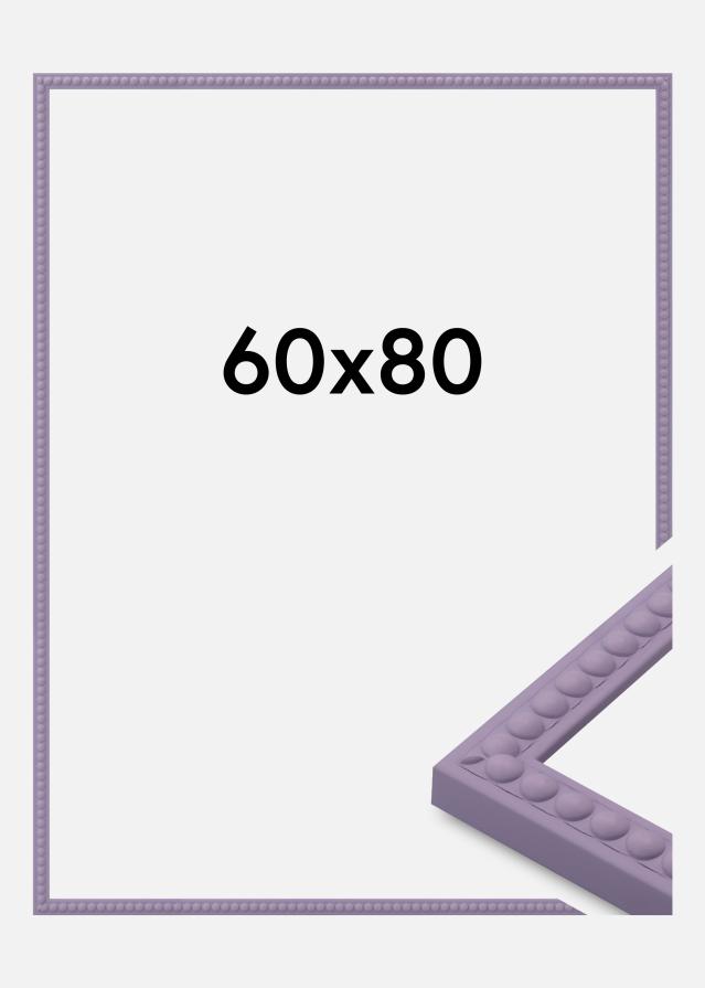 Jämtlands Ramfabrik Kader Perla Acrylglas Paars 60x80 cm