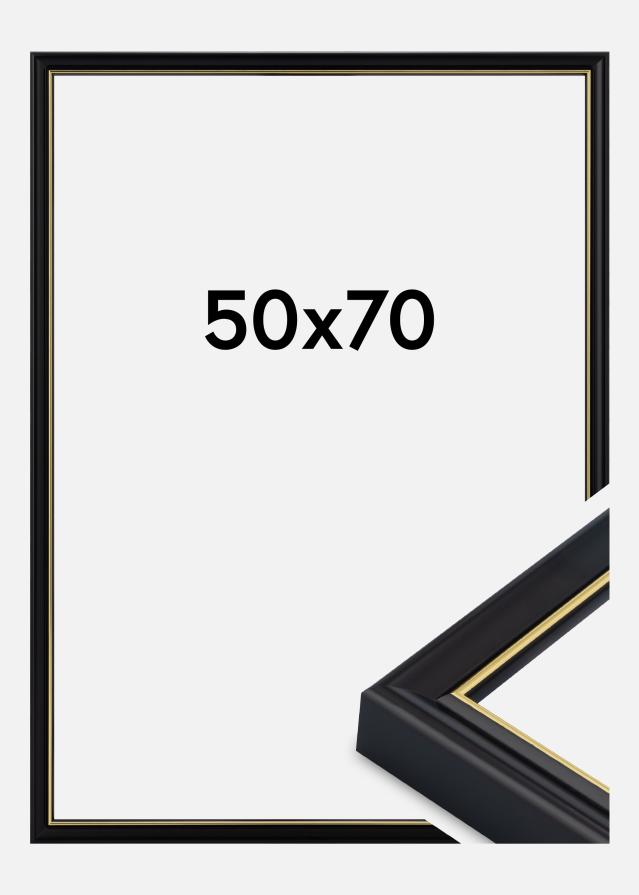 Jämtlands Ramfabrik Kader Canterbury Acrylglas Zwart 50x70 cm