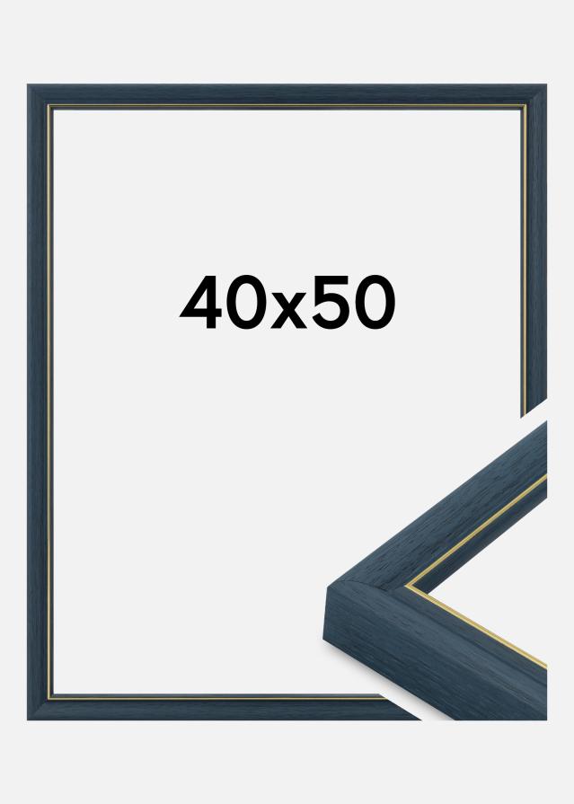 Jämtlands Ramfabrik Kader Canterbury Acrylglas Blauw 40x50 cm