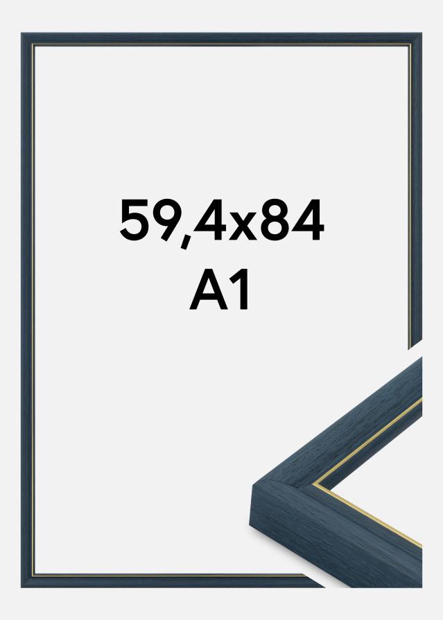 Jämtlands Ramfabrik Kader Canterbury Acrylglas Blauw 59,4x84,1 cm (A1)