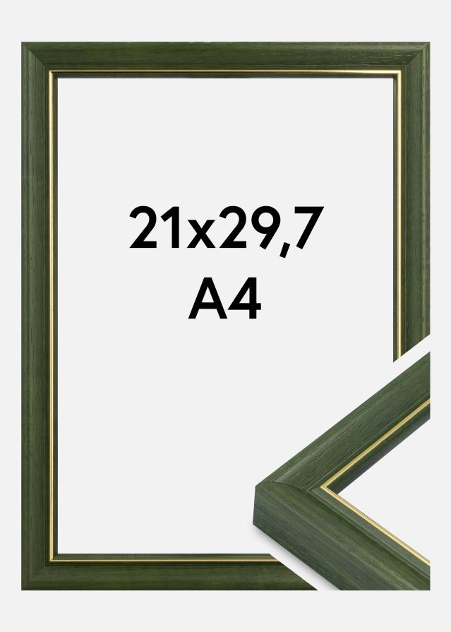 Jämtlands Ramfabrik Kader Canterbury Acrylglas Groen 21x29,7 cm (A4)