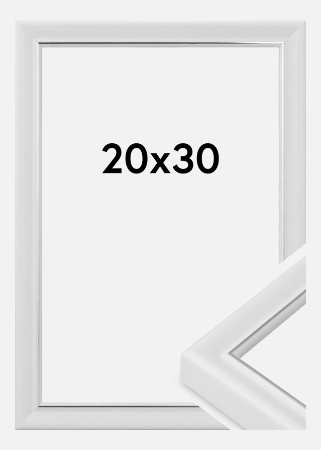 Jämtlands Ramfabrik Kader Canterbury Acrylglas Wit 20x30 cm