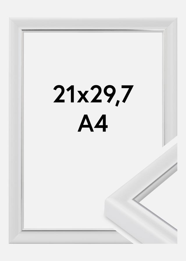 Jämtlands Ramfabrik Kader Canterbury Acrylglas Wit 21x29,7 cm (A4)