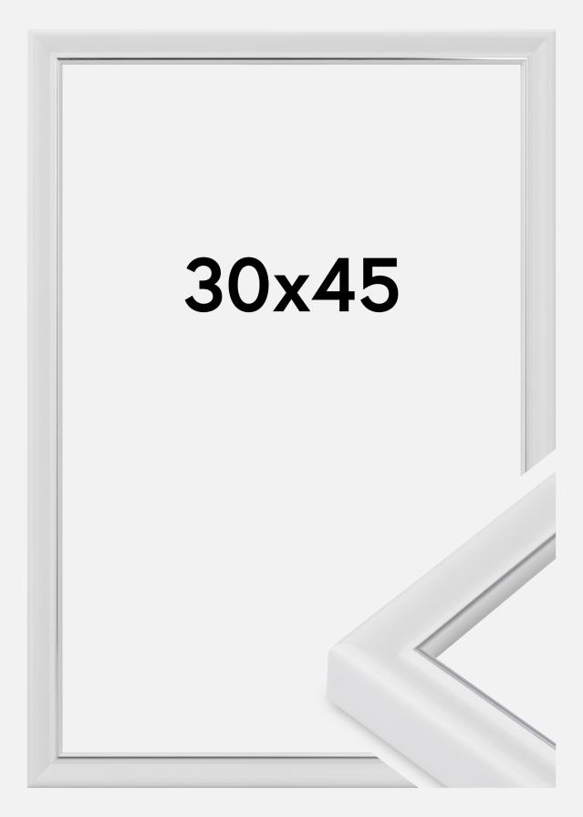 Jämtlands Ramfabrik Kader Canterbury Acrylglas Wit 30x45 cm