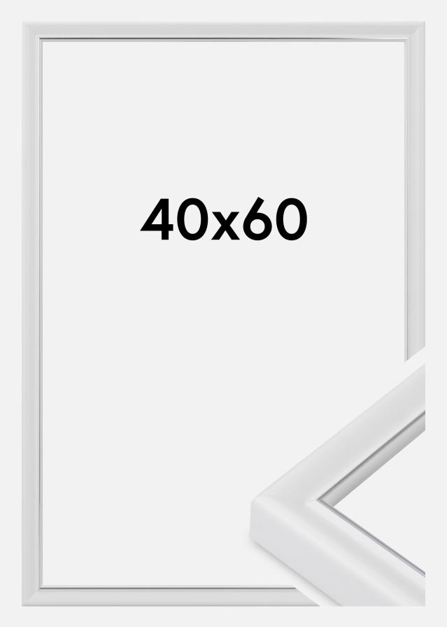 Jämtlands Ramfabrik Kader Canterbury Acrylglas Wit 40x60 cm