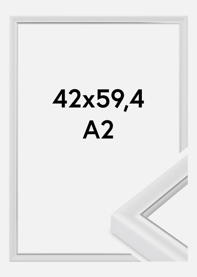 Jämtlands Ramfabrik Kader Canterbury Acrylglas Wit 42x59,4 cm (A2)