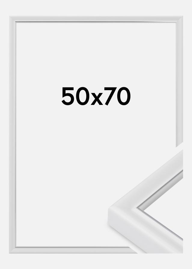 Jämtlands Ramfabrik Kader Canterbury Acrylglas Wit 50x70 cm
