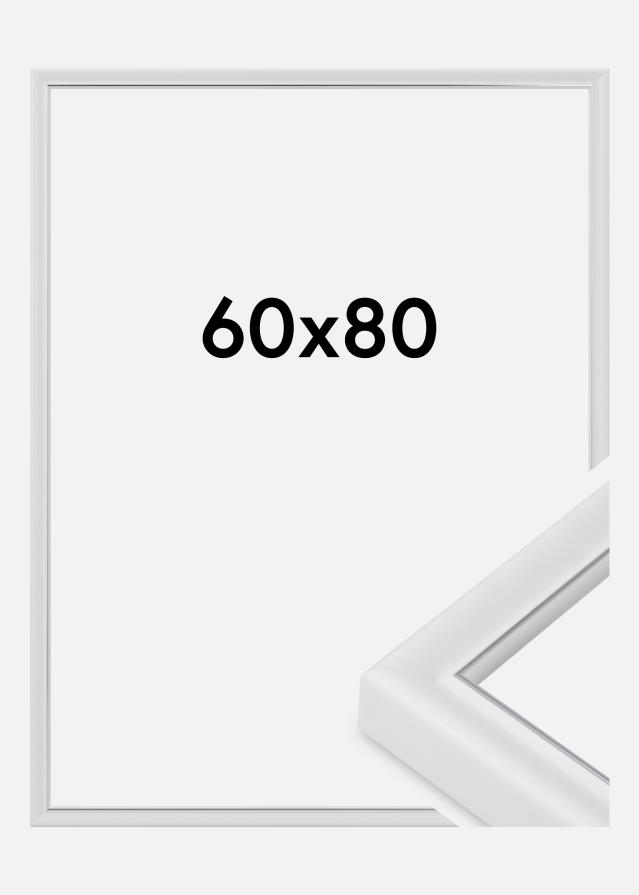 Jämtlands Ramfabrik Kader Canterbury Acrylglas Wit 60x80 cm