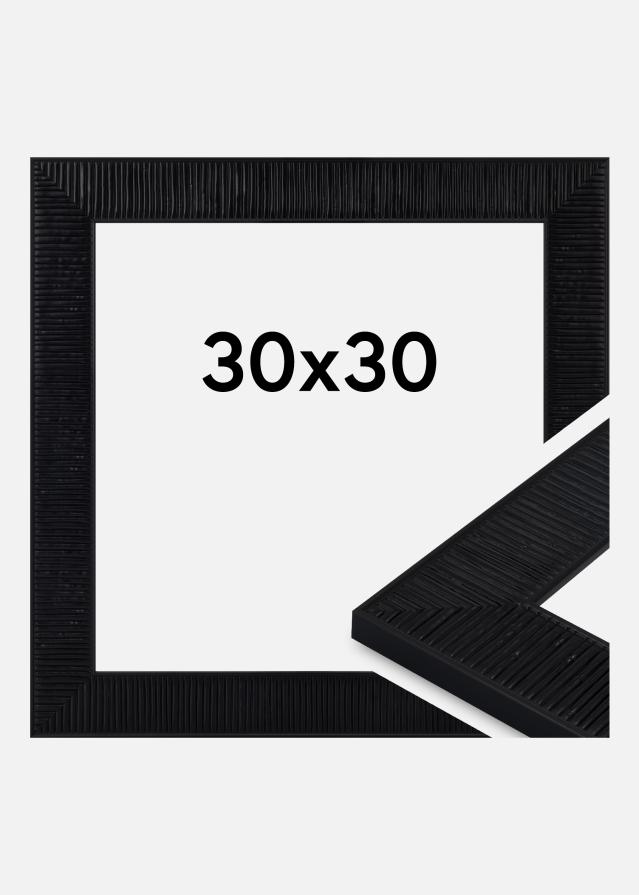 Jämtlands Ramfabrik Kader Lund Acrylglas Zwart 30x30 cm