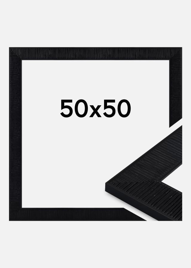 Jämtlands Ramfabrik Kader Lund Acrylglas Zwart 50x50 cm