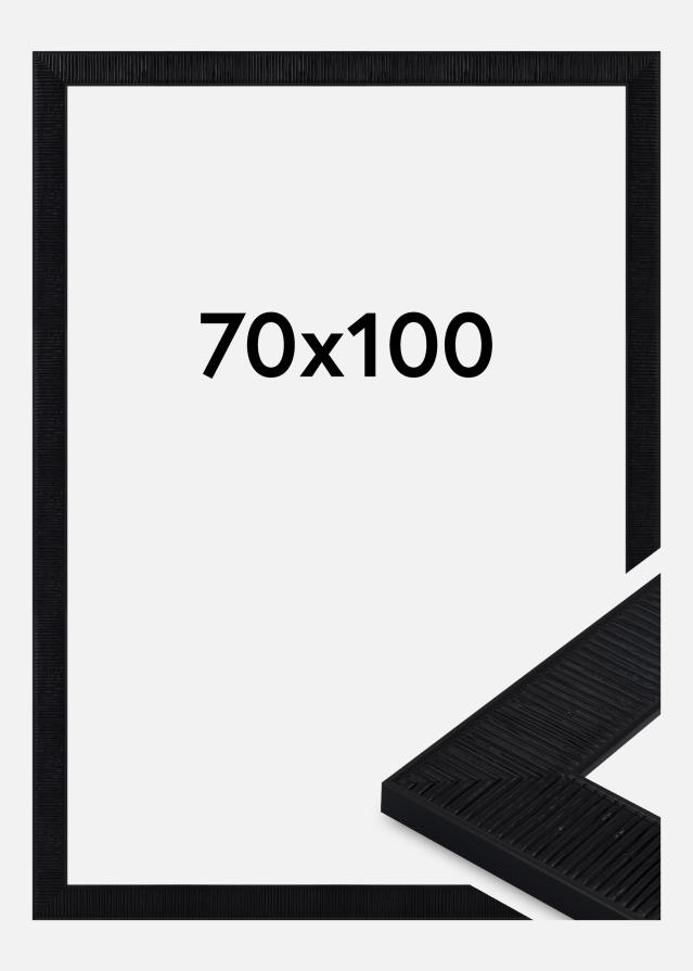 Jämtlands Ramfabrik Kader Lund Acrylglas Zwart 70x100 cm