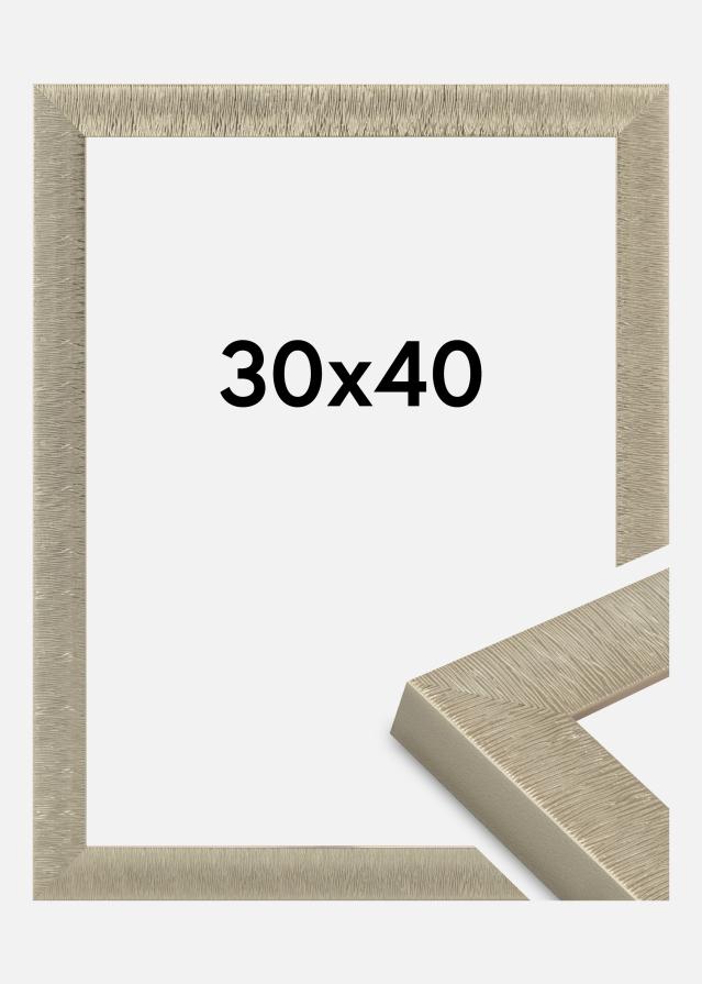 Jämtlands Ramfabrik Kader Sahara Acrylglas Champagne 30x40 cm