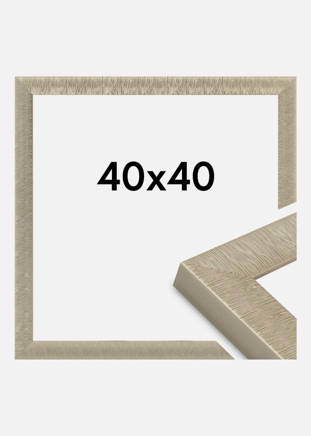 Jämtlands Ramfabrik Kader Sahara Acrylglas Champagne 40x40 cm