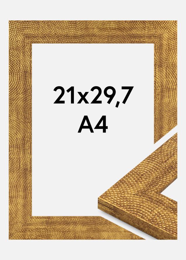 Jämtlands Ramfabrik Kader Linea Acrylglas Goud 21x29,7 cm (A4)