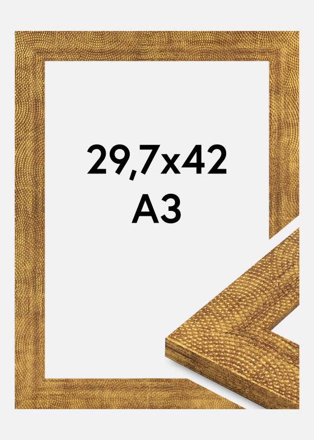 Jämtlands Ramfabrik Kader Linea Acrylglas Goud 29,7x42 cm (A3)