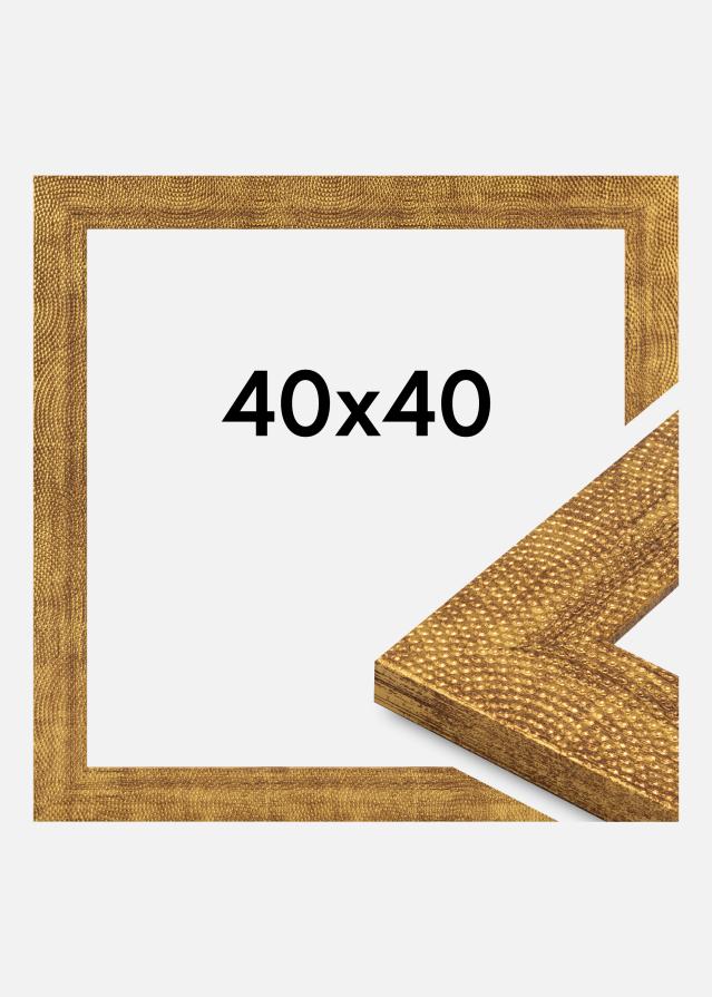 Jämtlands Ramfabrik Kader Linea Acrylglas Goud 40x40 cm