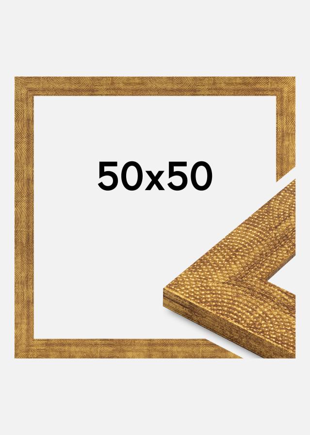 Jämtlands Ramfabrik Kader Linea Acrylglas Goud 50x50 cm